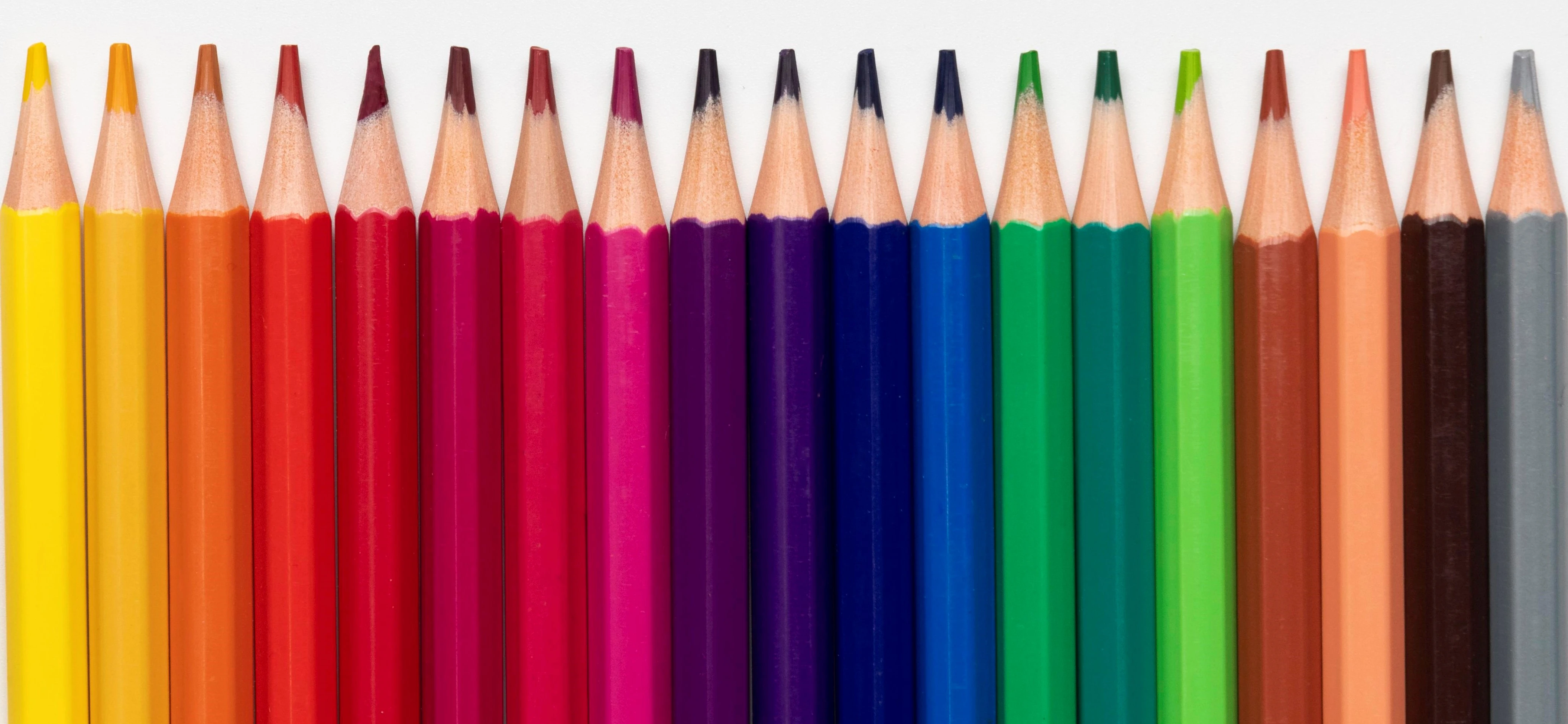 Different colors represent different emotions in a business logo.