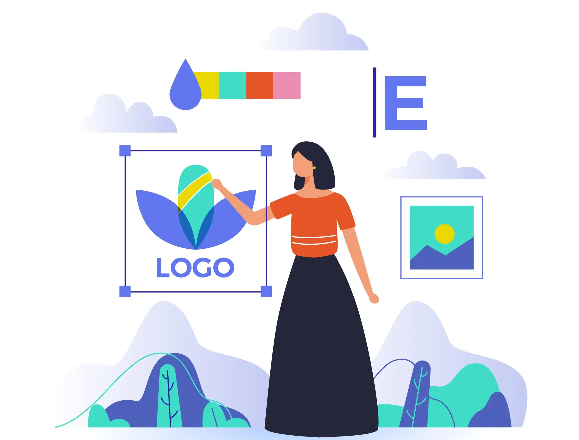 Creative and professional business logo is an important part of branding. 